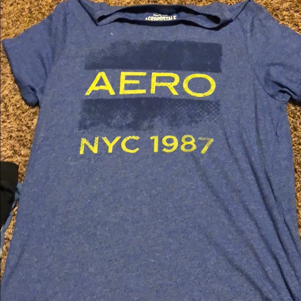 Blue Aeropostale T-shirt